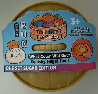 Squishy Dumpling - Rainbow Squishy - Sugar Edition