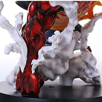 One Piece Mugiwara Luffy Gear 4 Attack Style Figure