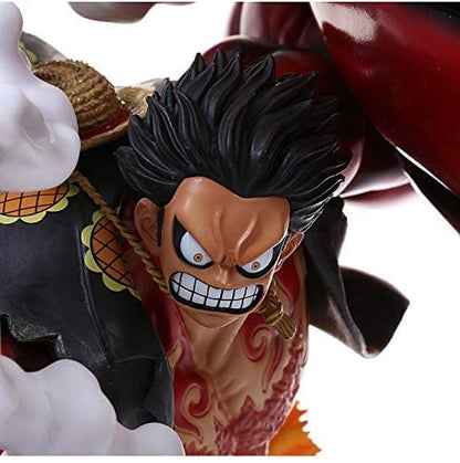 One Piece Mugiwara Luffy Gear 4 Attack Style Figure